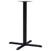 vidaXL Bistro Table Leg | Black | Cast iron | Standard | Durable