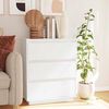 vidaXL Sideboard White 60x34x75 cm Solid Wood Pine
