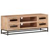 vidaXL TV Cabinet 110x30x40 cm Solid Acacia Wood