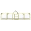 vidaXL Chicken Coop 500x100x150 cm Impregnated Solid Wood Pine