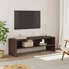 vidaXL TV Cabinet Brown Oak 120x40x40 cm Engineered Wood
