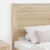vidaXL Headboard with Headboard Sonoma Oak 75 cm Engineered Wood