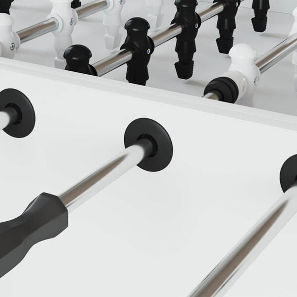 vidaXL Football Table Stoppers 10 pcs White 3 x 3 x 2 cm HIPS