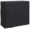 vidaXL Firewood Rack Cover 61 x 122 x 106 cm 210D Oxford Fabric Black
