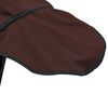 vidaXL Horse Blanket Full Dark Brown 115 cm Polar fleece