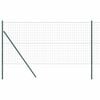 vidaXL Euro Fence Ground Fix 10 x 1.2 m PVC-Coated Steel Green Mesh
