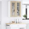 vidaXL Hanging Cabinet Sonoma Oak 60 x 31 x 80 cm Engineered Wood