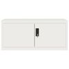 vidaXL File Cabinet White 90x40x110 cm Steel