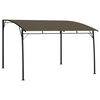vidaXL Sunshade awnings 3 x 3 x 2.55 m Taupe