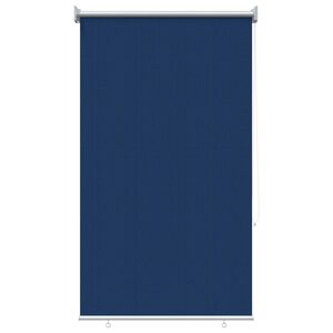 vidaXL Outdoor Roller Blind 90% UV Block Blue 80 x 140 cm HDPE