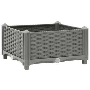 vidaXL Raised Bed 40x40x23 cm Polypropylene