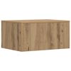 vidaXL Wall-Mounted Desk Artisan Oak 60 x 45 x 30 cm Engineered Wood