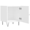 vidaXL Bedside Cabinets 2 pcs White 40x40x50 cm Engineered Wood