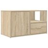 vidaXL Corner Cabinet Sonoma Oak 200x40x45 cm Engineered Wood