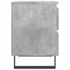 vidaXL Bedside Cabinet Concrete Grey 40x35x50 cm Engineered Wood