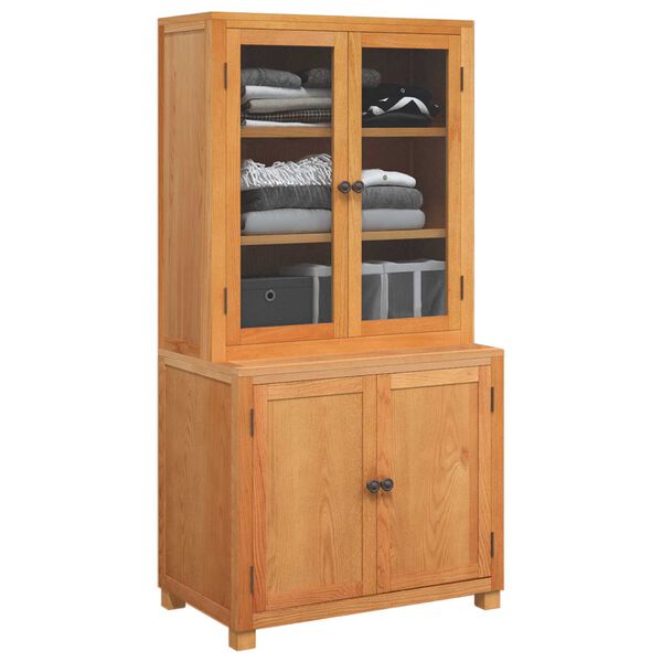 vidaXL Storage Furniture Set with Storage Brown Engineered wood