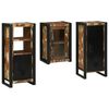 vidaXL Bathroom Furniture Set 3 pcs Multicolour Solid Reclaimed Wood
