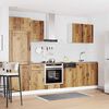 vidaXL 7 Piece Kitchen Cabinet Set Porto Old Wood Engineered Wood