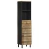 vidaXL 4 Piece Bathroom Furniture Set Solid Wood Mango