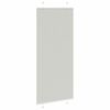vidaXL Pleated Blind Light Grey 90x200 cm Fabric Width 89.4 cm Polyester