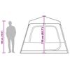 vidaXL Family Tent Dome 8-Person Green Quick Release
