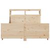 vidaXL Bed Frame without Mattress 140x190 cm Solid Wood Pine