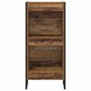 vidaXL Book Cabinet Old Wood 40 x 30 x 86.5 cm Engineered Wood