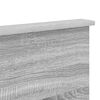 vidaXL Headboard Grey Sonoma 120 cm Engineered wood