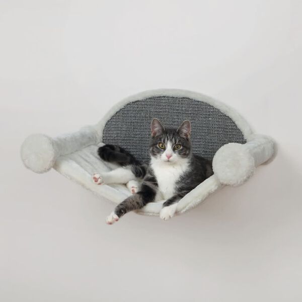 TRIXIE Cat Hammock 54x28x33 cm Cream and Grey 49920