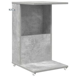 vidaXL Side Table Concrete Grey 40 x 35 x 60 cm Engineered Wood