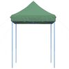 vidaXL Party Tent Folding Green 200 x 200 x 306 cm Oxford Fabric