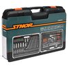 Sthor 216 Piece Ratcheting Socket Spanner Set Metal 58691