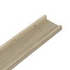 vidaXL Wall Shelves 2 pcs Sonoma Oak 40x9x3 cm