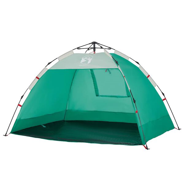 vidaXL Beach Tent 2-Person Sea Green Quick Release Waterproof