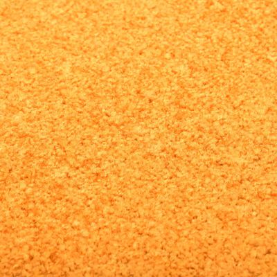 vidaXL Doormat Washable Orange 60x90 cm