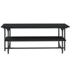 vidaXL Coffee Table Black 100x50x40 cm Engineered Wood