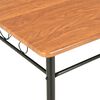 vidaXL Dining Table Brown 120x70x75 cm MDF