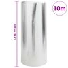 vidaXL Radiator Heat Reflector Silver 10 x 1 m Polyethylene