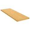 vidaXL Wall Shelf 60x20x1.5 cm Bamboo