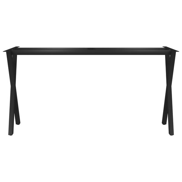 vidaXL Dining Table Leg X-Frame 140x60x72 cm
