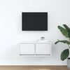 vidaXL TV Cabinet White 60x31x25.5 cm Engineered Wood