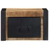 vidaXL Bedside Cabinets 2 pcs 40x35x25 cm Solid Rough Wood Mango