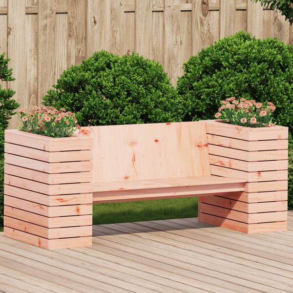 vidaXL Planter Bench 167.5x60x65 cm Solid Wood Douglas