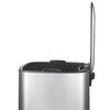 EKO Pedal Bin Regent 32 L Matte Silver