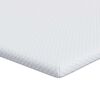 vidaXL Mattress Topper White 140 x 200 x 3.5 cm Jaquard Fabric