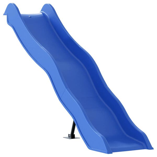 vidaXL Play Slide Blue 174x38 cm Polypropylene