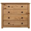 vidaXL Side Cabinet 80x40x73 cm Pine Panama Range