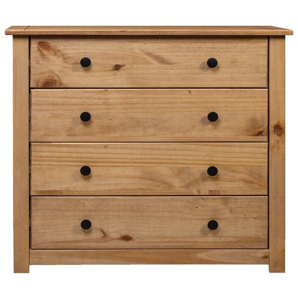 vidaXL Side Cabinet 80x40x73 cm Pine Panama Range