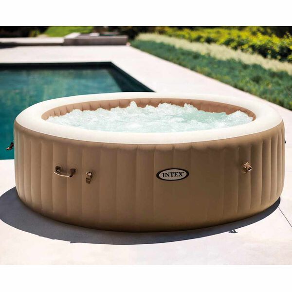 Intex Bubble Massage Tub Round PureSpa 216x71 cm 6 Persons