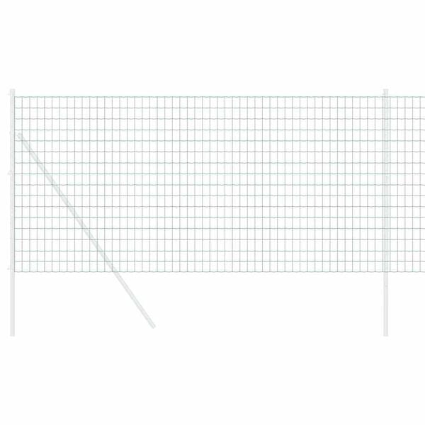 vidaXL Euro Fence Green 1.4 x 10 m PVC-coated iron